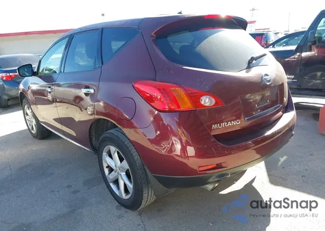2010 Nissan Murano S z USA, uszkodzony, nr VIN JN8AZ1MU3AW004401